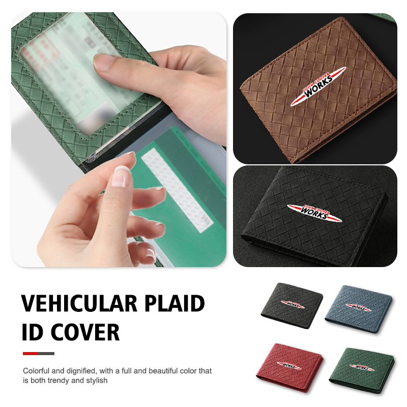 Leather Work For Car - Dompet Kantong Tempat Kartu Kredit ID