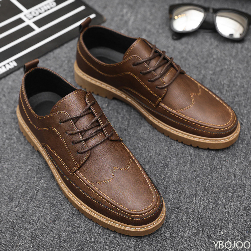 Leatherwork Clamp - Sepatu Kulit Kasual Pria Sepatu Kerja