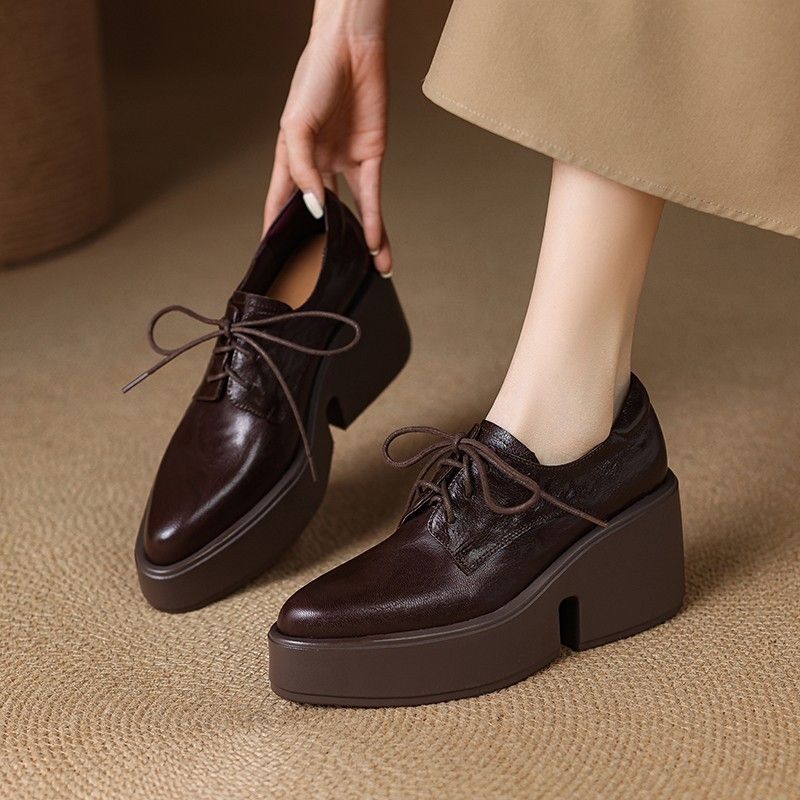 Leatherwork In French - Sepatu Loafer Wanita Kulit Lembut Prancis