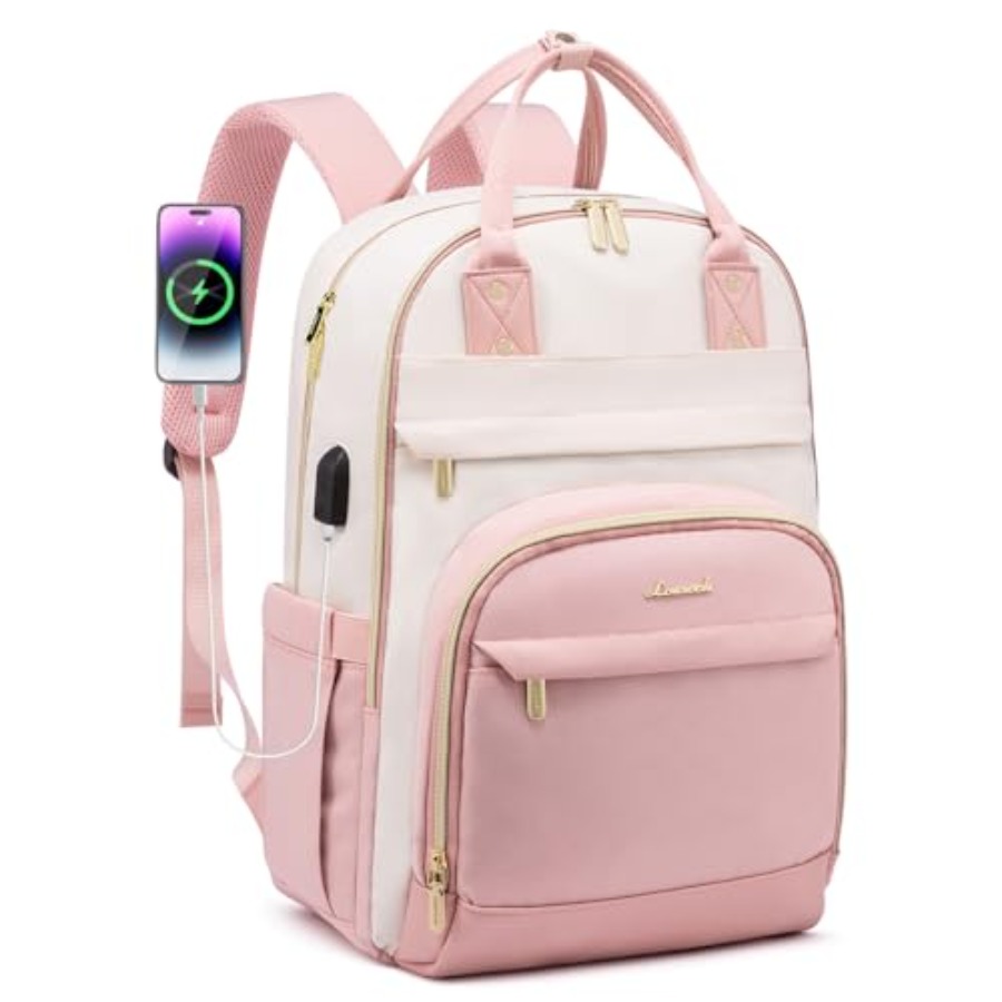 Leather Work Womens Backpack - Ransel untuk Wanita, Ransel Laptop Wanita,