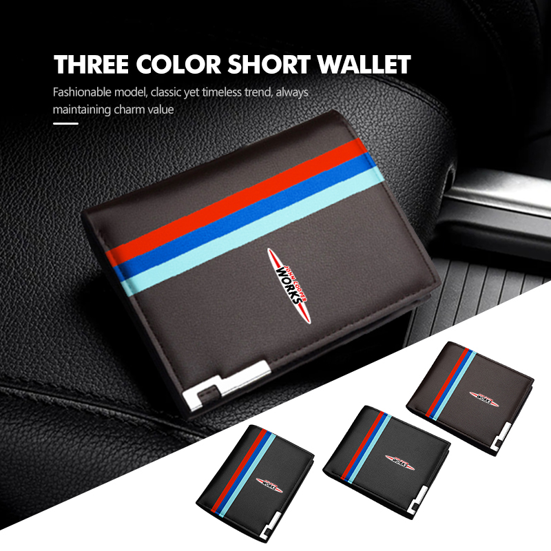 Leather Work For Car - Dompet Kulit Pria Mobil Tempat Foto