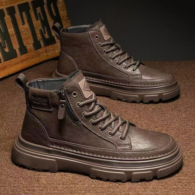 Leatherwork Clamp - Sepatu bot pendek baru musim gugur