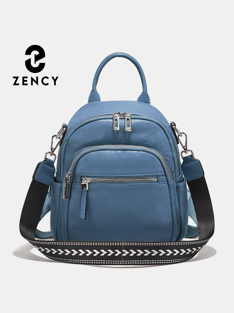 Leather Work Womens Backpack - Zency Ransel Kecil Kulit Asli Ransel