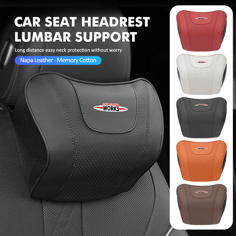 Leather Work For Car - Untuk Set Penyangga Pinggang Sandaran Kepala