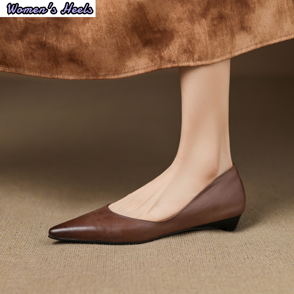 Leatherwork In French - Sepatu Kerja Kulit Model Baru, Hak