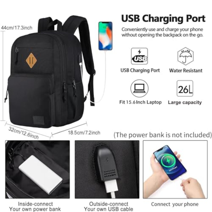 Tas Ransel Perjalanan untuk Pr - Leather Work Womens Backpack ulasan dan harga