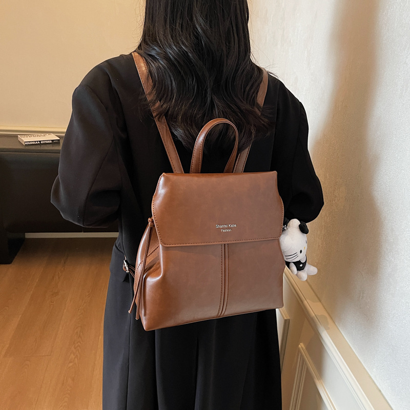 Tas ransel wanita berkapasitas - Leather Work Womens Backpack ulasan dan harga