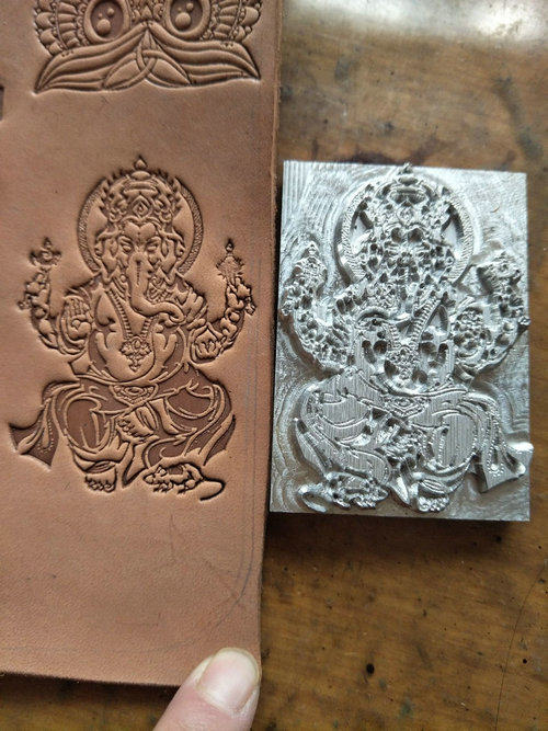 Cetakan Emboss Kulit Bentuk La - Leatherwork Flowers ulasan dan harga