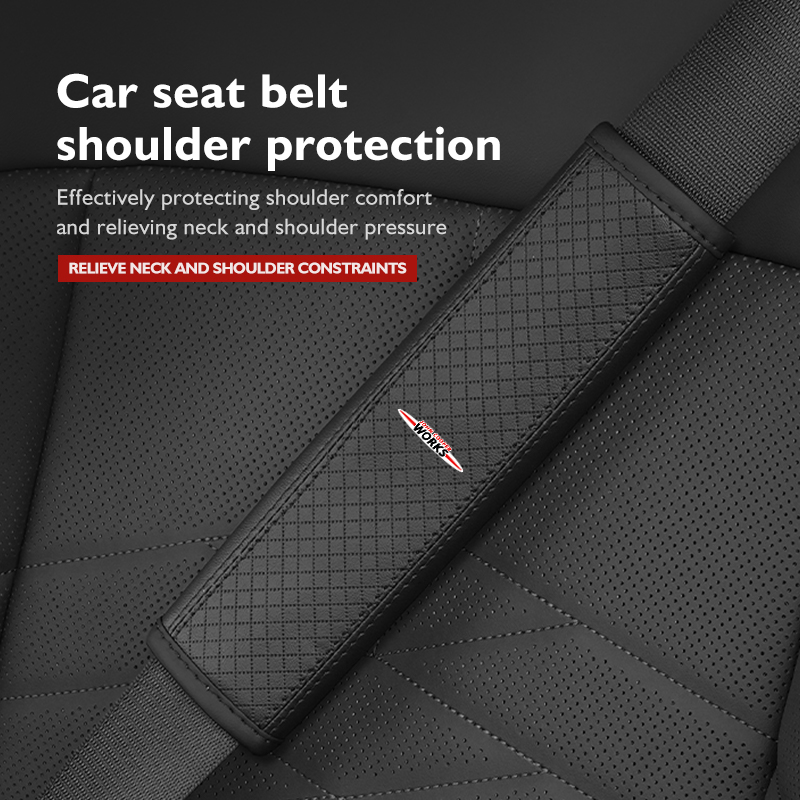 Pelindung Sabuk Pengaman Mobil - Leather Work For Car ulasan dan harga