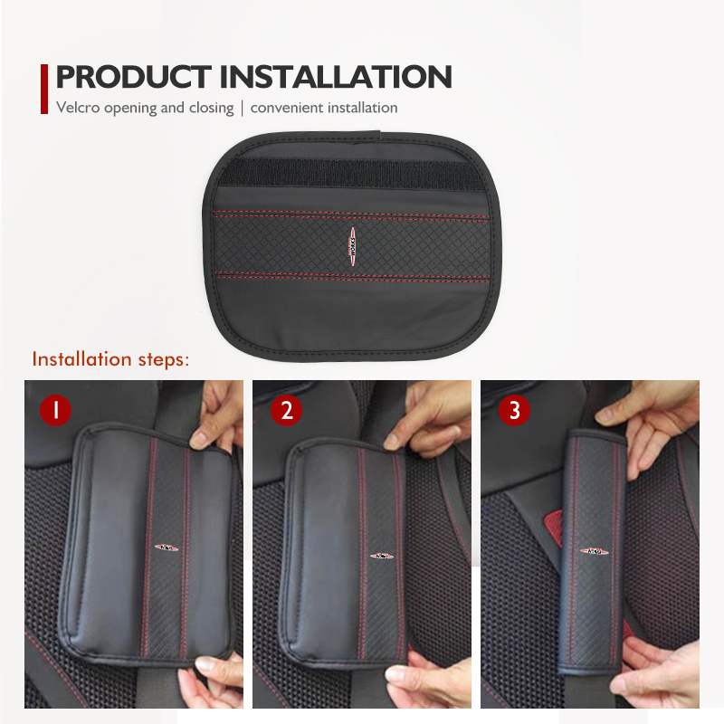 Pelindung Sabuk Pengaman Mobil - Leather Work For Car ulasan dan harga