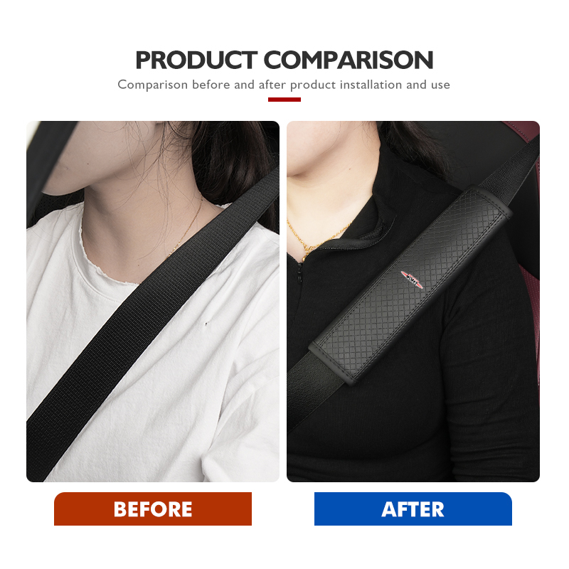 Pelindung Sabuk Pengaman Mobil - Leather Work For Car ulasan dan harga