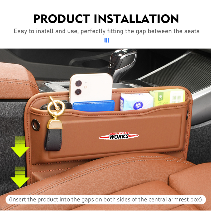 Kotak Penyimpanan Saku Samping - Leather Work For Car ulasan dan harga