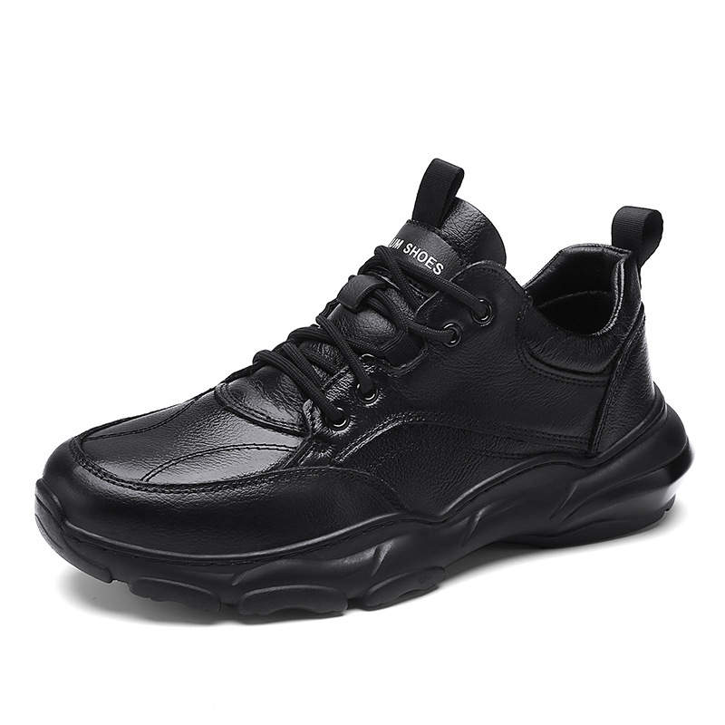 Sepatu koki hitam polos musim  - Leatherwork Clamp ulasan dan harga