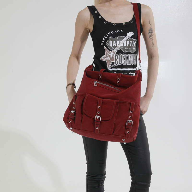 Tas Bahu Kulit Vintage Wanita  - Leather Work Womens Backpack ulasan dan harga