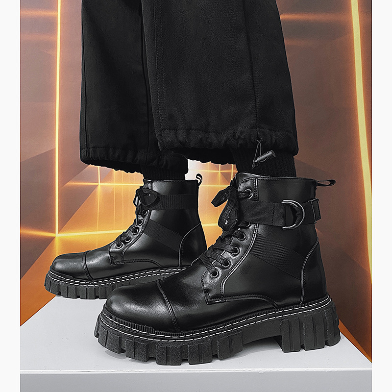 Sepatu bot pria 2025 sepatu pr - Leatherwork Clamp ulasan dan harga