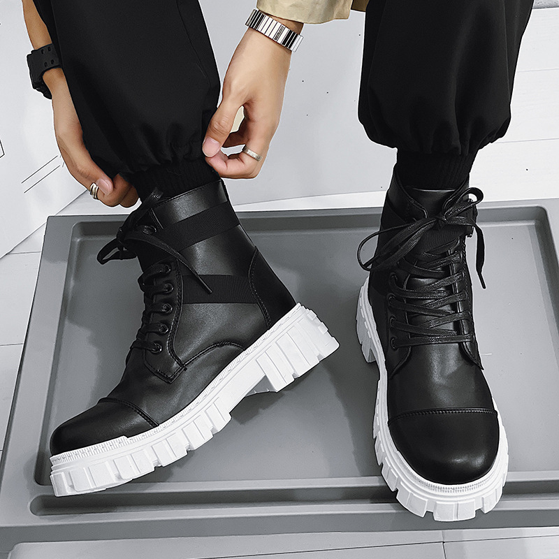 Sepatu bot pria 2025 sepatu pr - Leatherwork Clamp ulasan dan harga