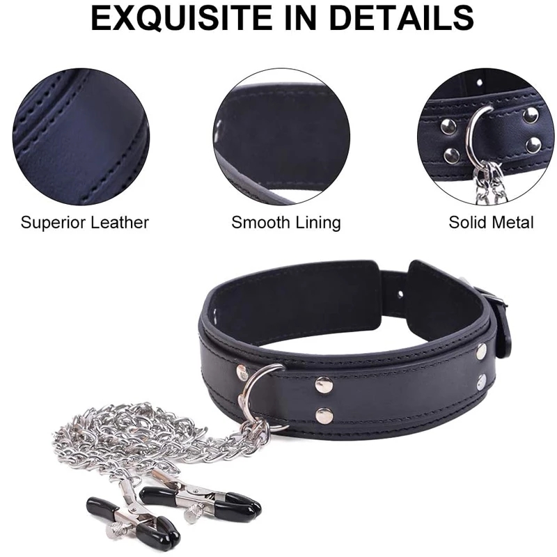 BDSM peralatan pengekang Bonda - Leatherwork Clamp ulasan dan harga
