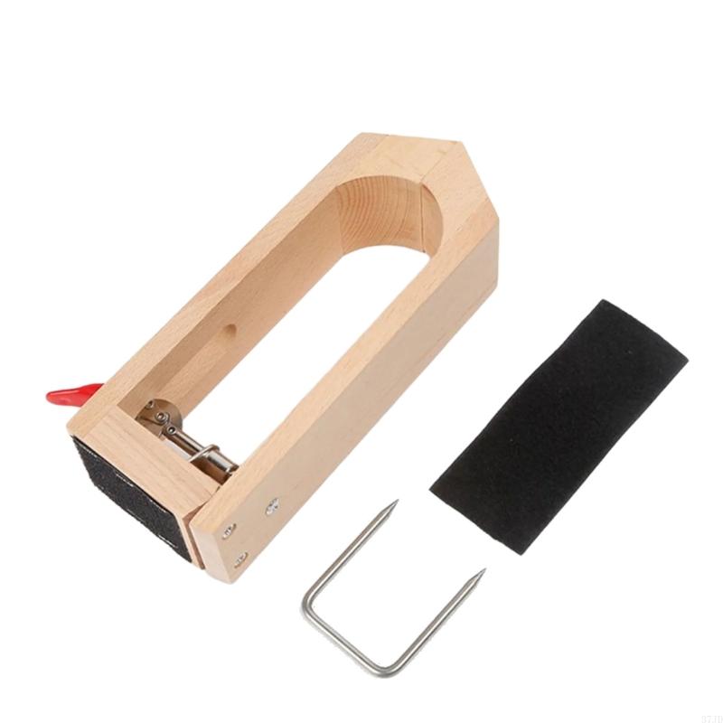 Alat Jahit Tangan Kayu Penjepi - Leatherwork Clamp ulasan dan harga