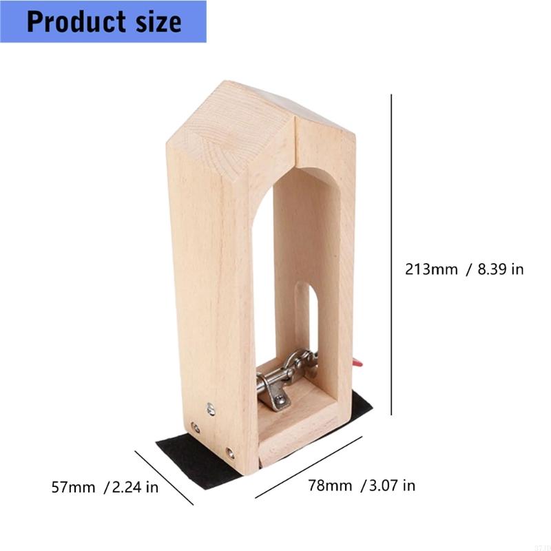 Alat Jahit Tangan Kayu Penjepi - Leatherwork Clamp ulasan dan harga