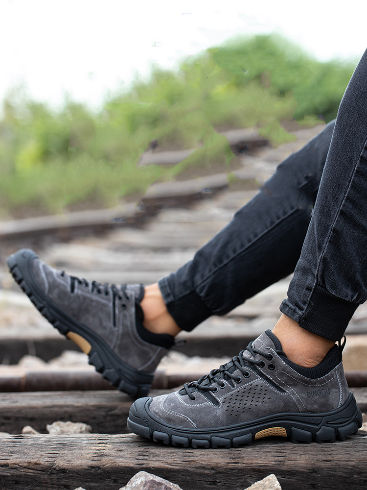 Sepatu Keselamatan Kerja Pria  - Leatherwork Clamp ulasan dan harga