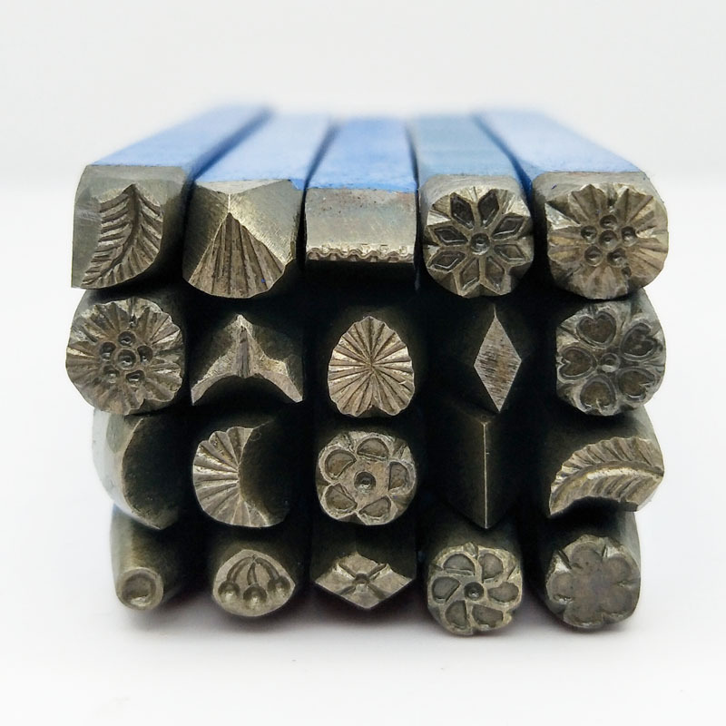 Cetakan Logam 5.5mm 20pcs untu - Leatherwork Flowers ulasan dan harga