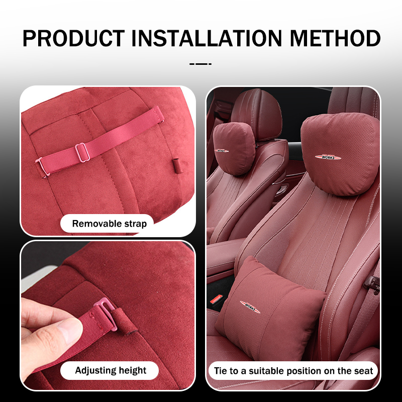 Bantal Sandaran Kepala Mobil P - Leather Work For Car ulasan dan harga