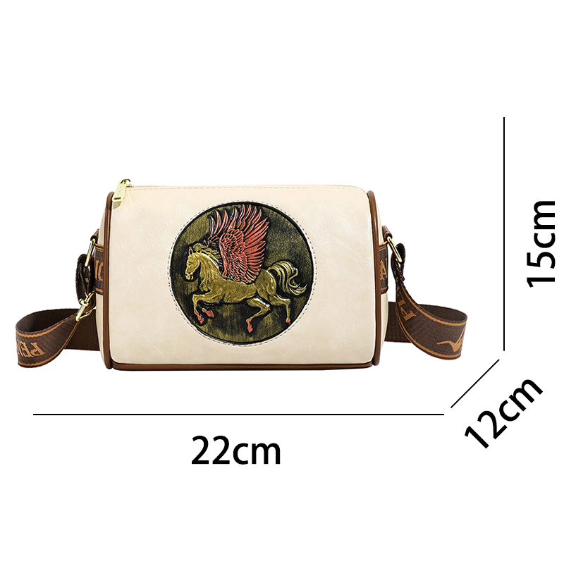 Tas Bahu Kulit Bunga Timbul Re - Leatherwork Flowers ulasan dan harga