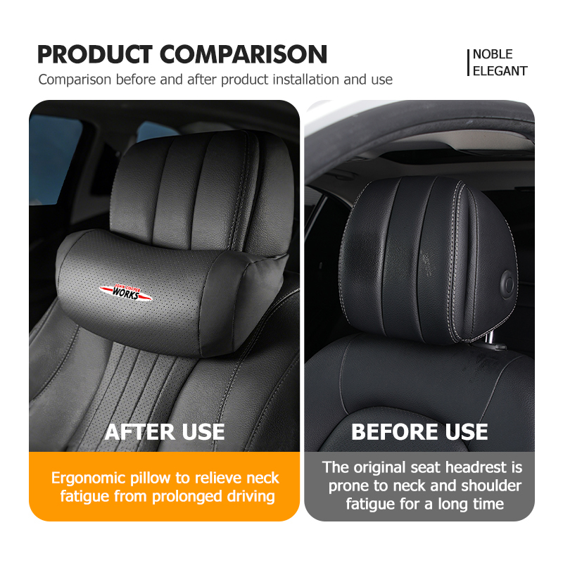 Bantal Penyangga Leher Sandara - Leather Work For Car ulasan dan harga