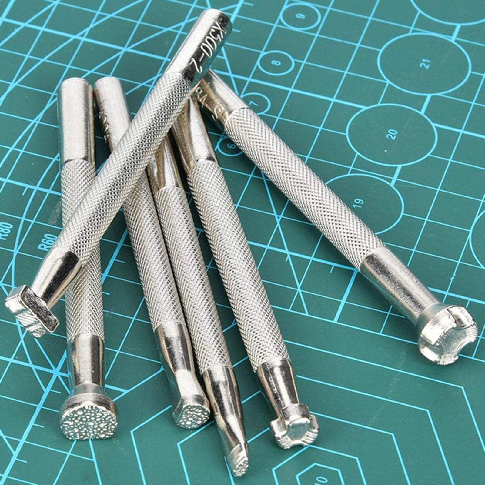 6 Buah Alat Stempel Kulit Stem - Leatherwork Art ulasan dan harga