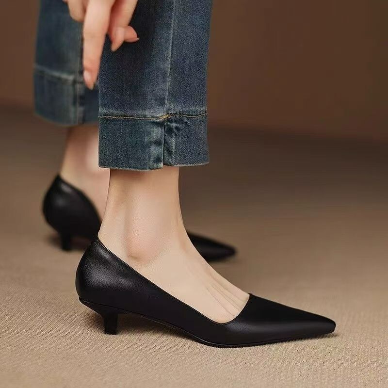 Sepatu kerja wanita model Pran - Leatherwork In French ulasan dan harga