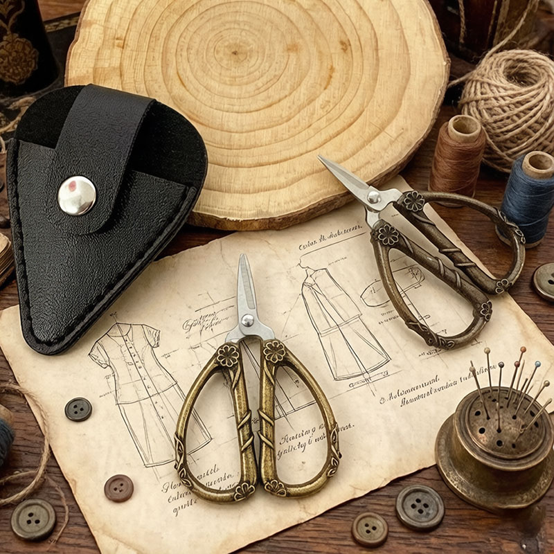 Gunting Mini Vintage Baja Taha - Leatherwork Art ulasan dan harga