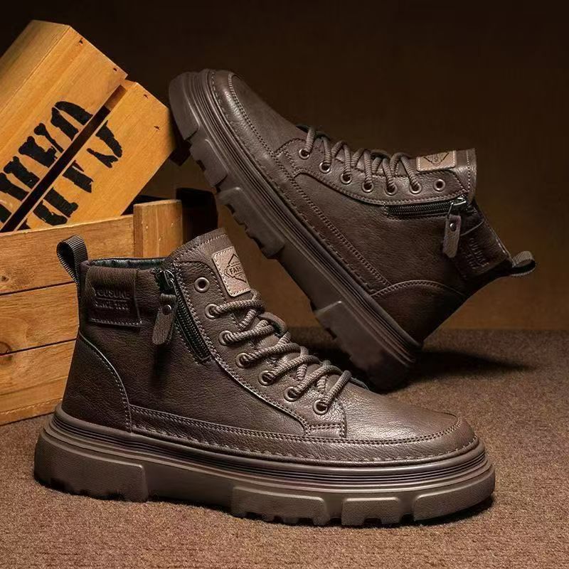 Sepatu bot pendek baru musim g - Leatherwork Clamp ulasan dan harga