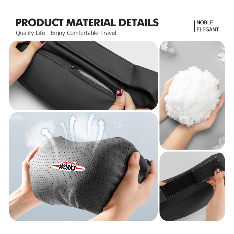 Bantal Penyangga Leher Sandara - Leather Work For Car ulasan dan harga