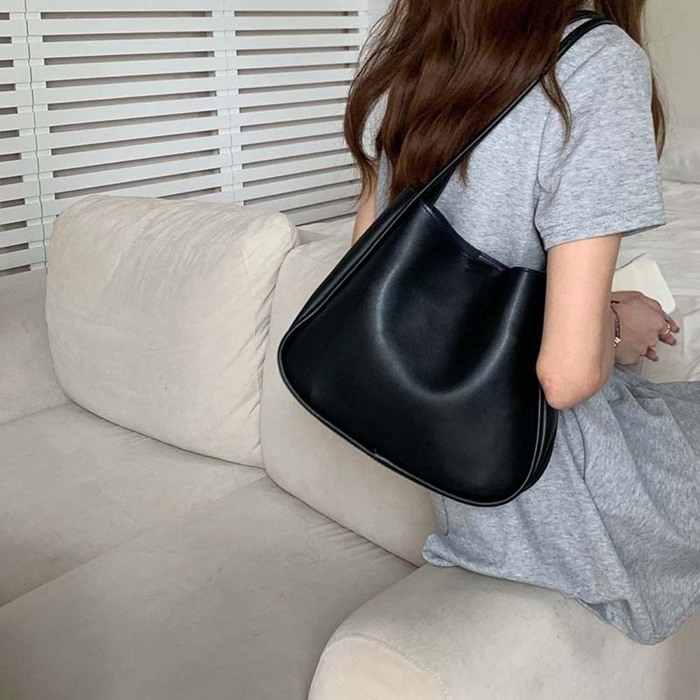 Tas Tote PU Lembut Elegan Anti - Leatherwork In French ulasan dan harga