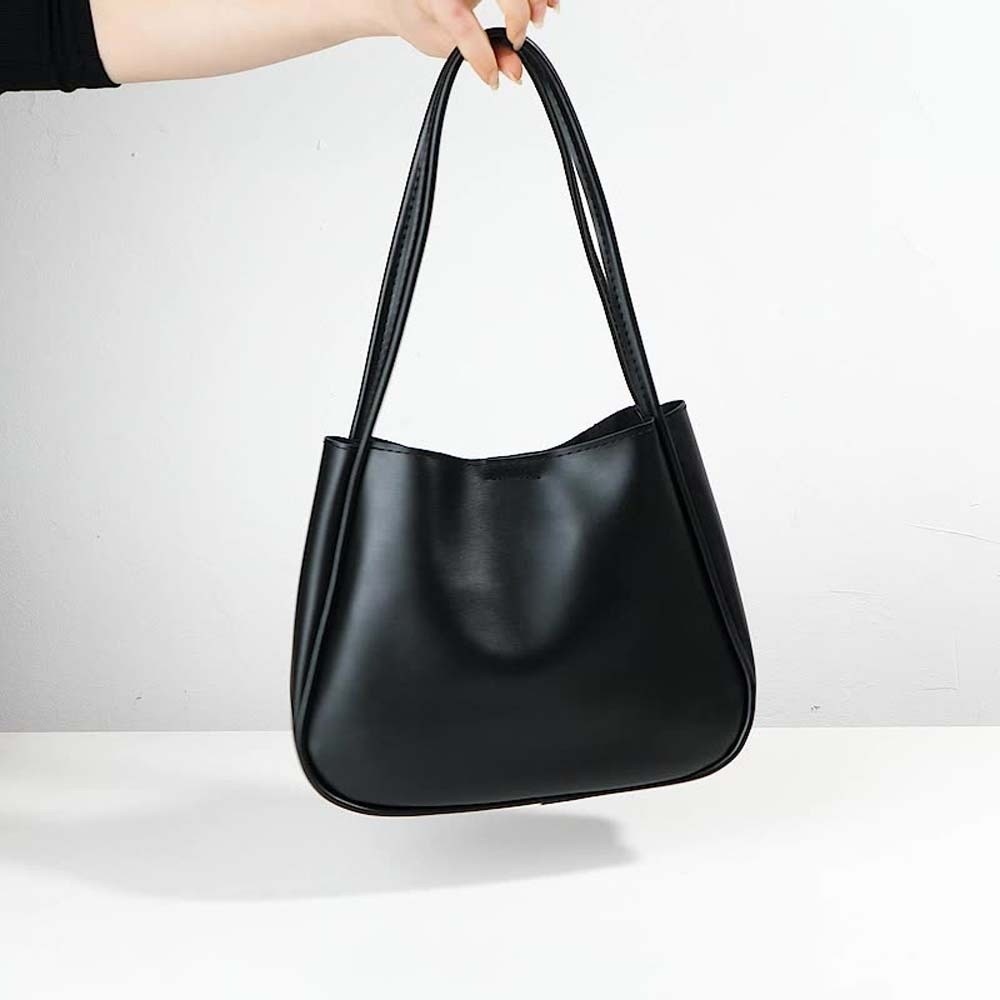 Tas Tote PU Lembut Elegan Anti - Leatherwork In French ulasan dan harga