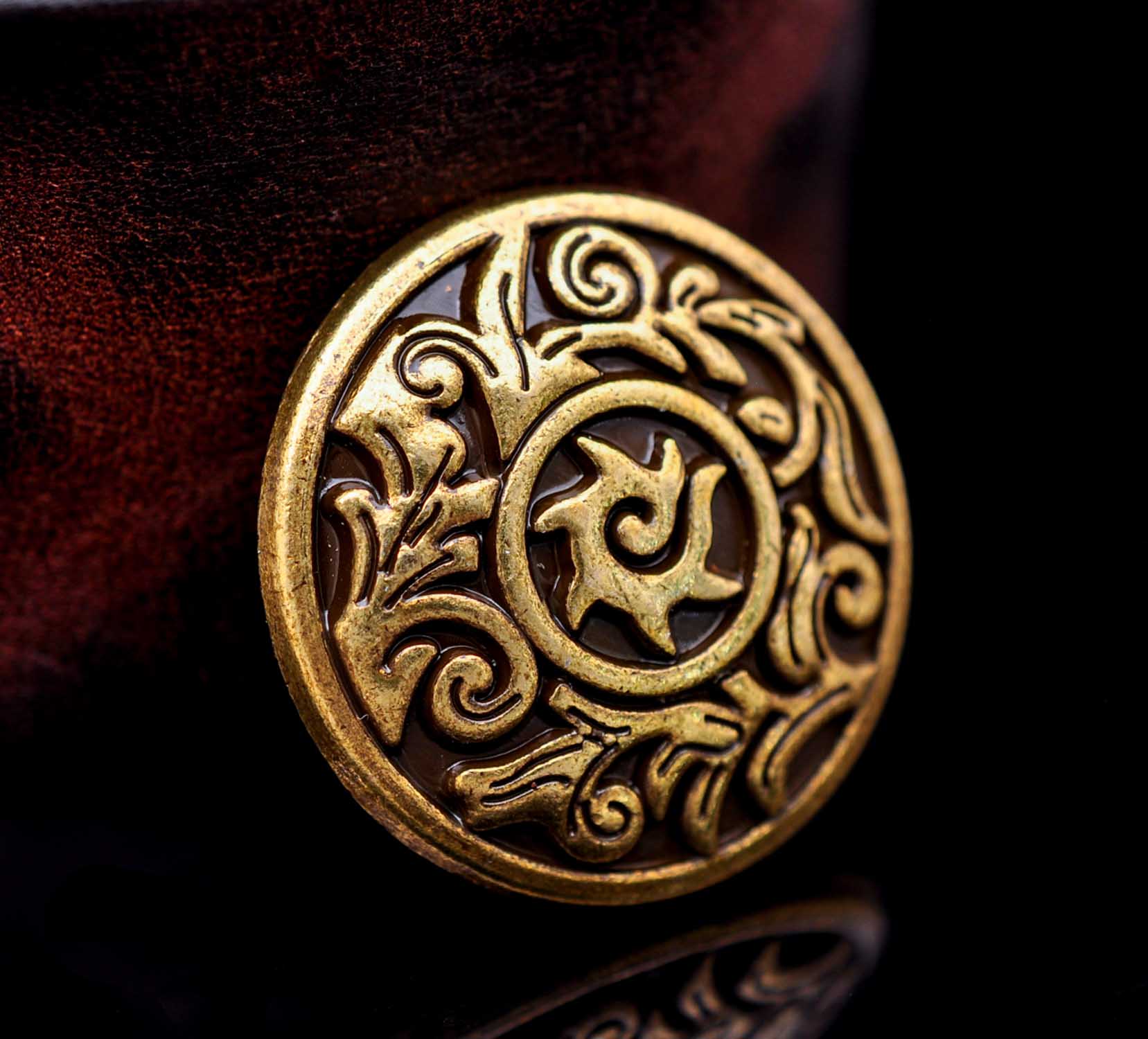 10 buah 31*30MM Trabal kuninga - Leatherwork Flowers ulasan dan harga