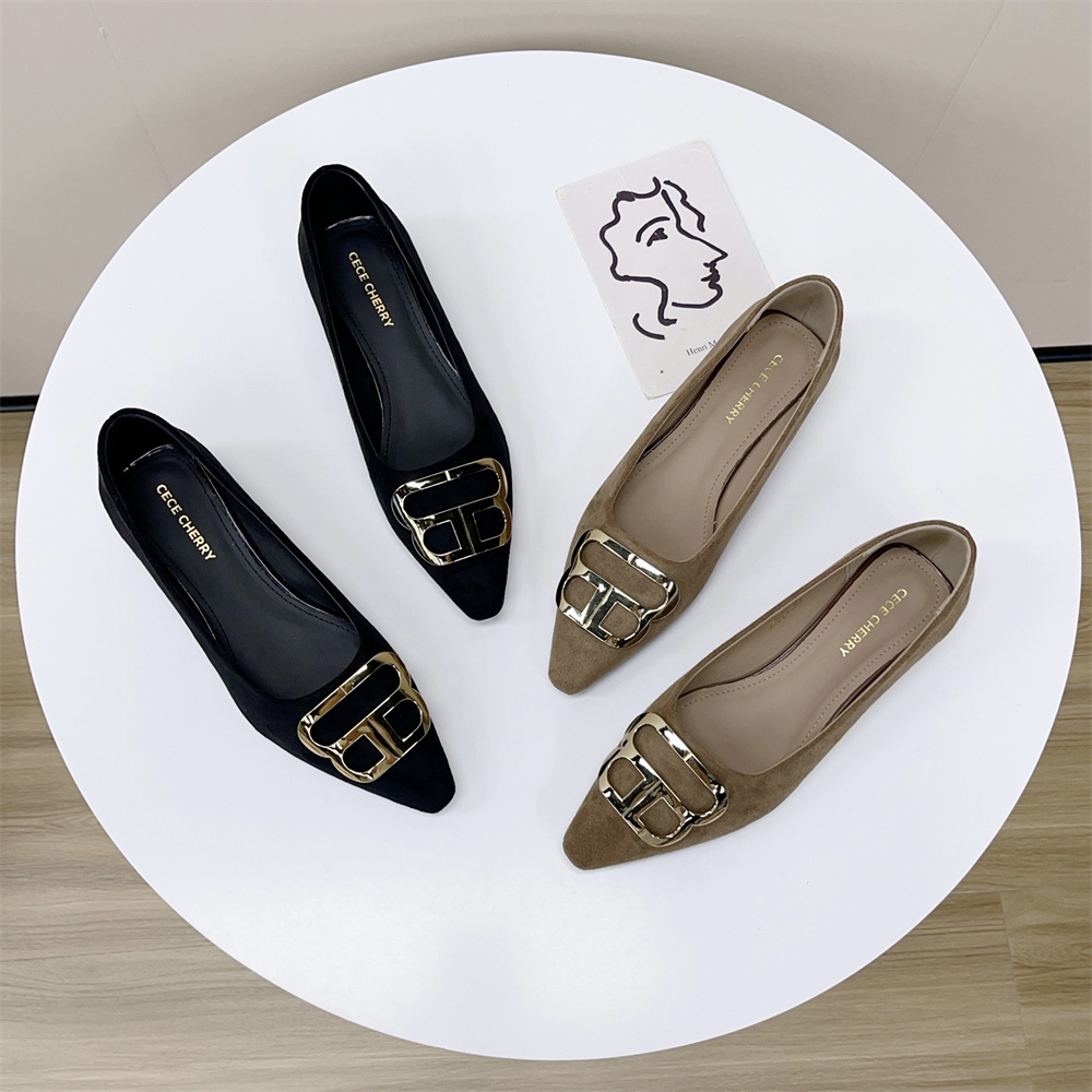 Sepatu Wanita Model Prancis Te - Leatherwork In French ulasan dan harga