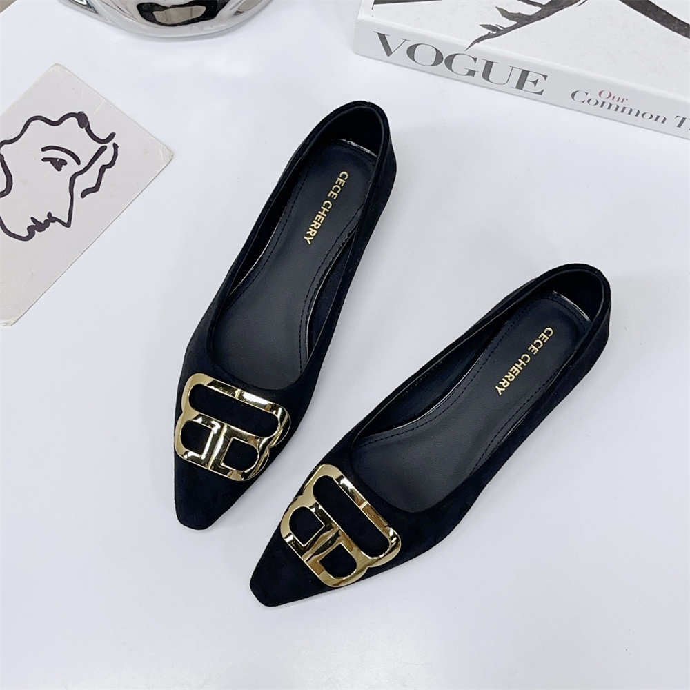 Sepatu Wanita Model Prancis Te - Leatherwork In French ulasan dan harga
