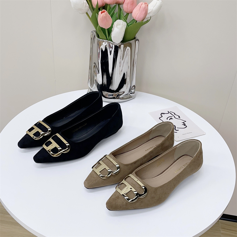 Sepatu Wanita Model Prancis Te - Leatherwork In French ulasan dan harga