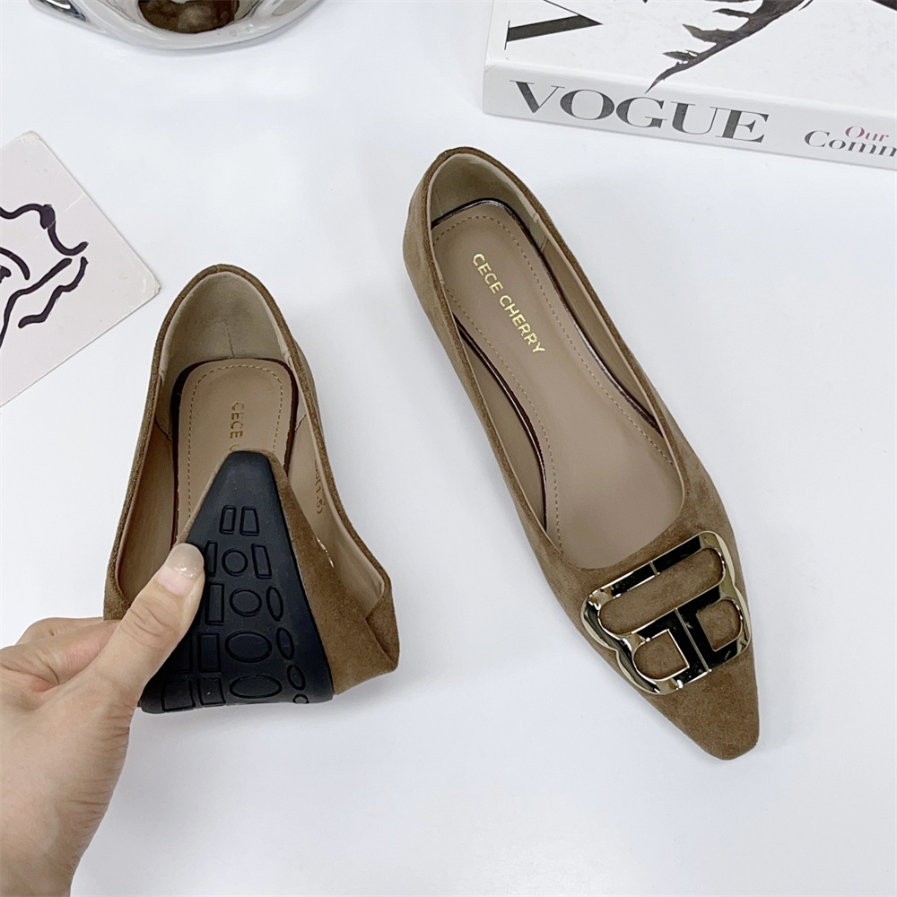 Sepatu Wanita Model Prancis Te - Leatherwork In French ulasan dan harga