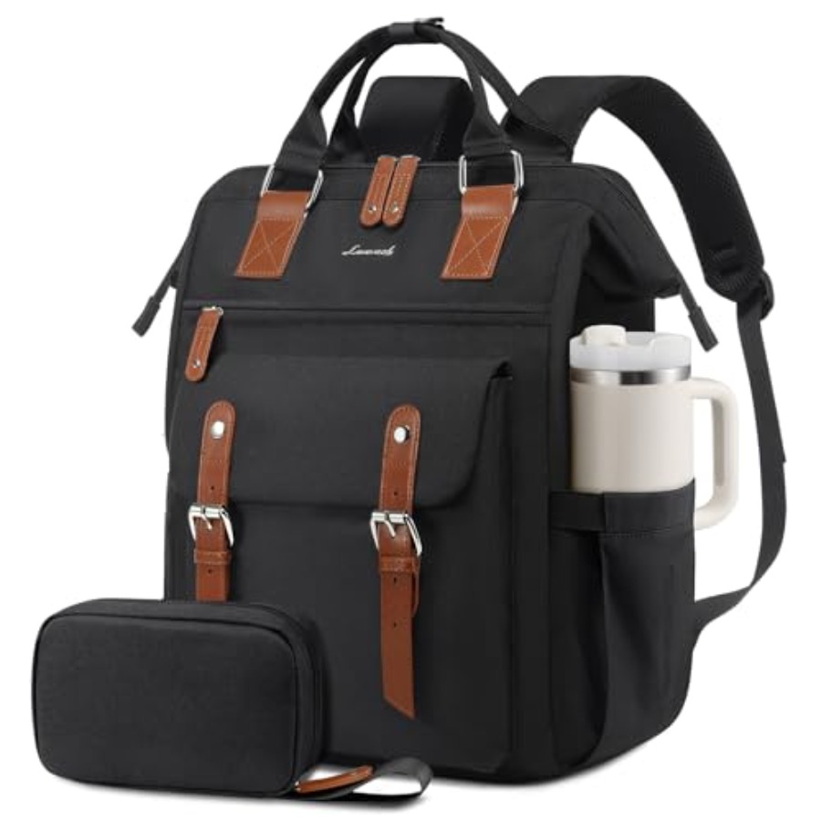 Tas Ransel Laptop untuk Wanita - Leather Work Womens Backpack ulasan dan harga